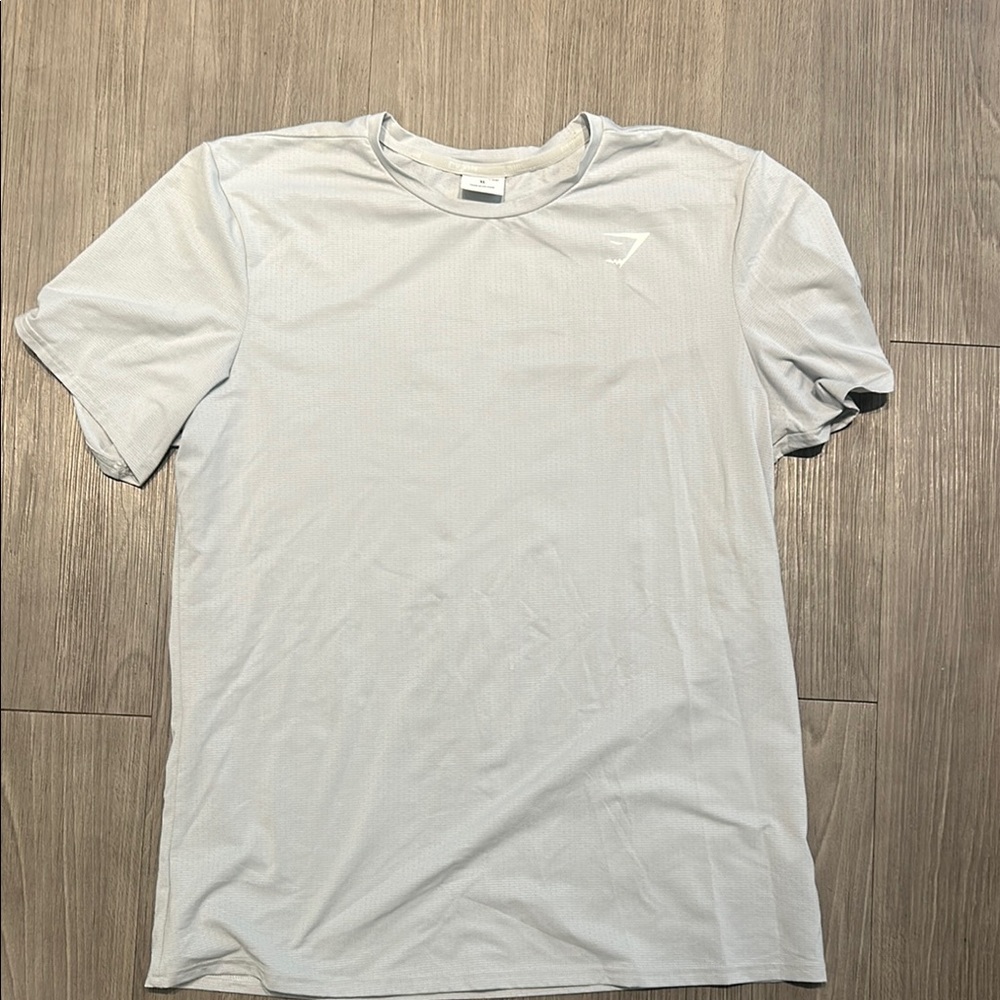 Gymshark Athletic Shirt - Light Gray - XL